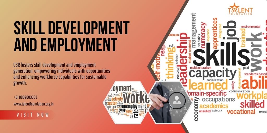 Role of CSR in Skill Development and Employment Generation