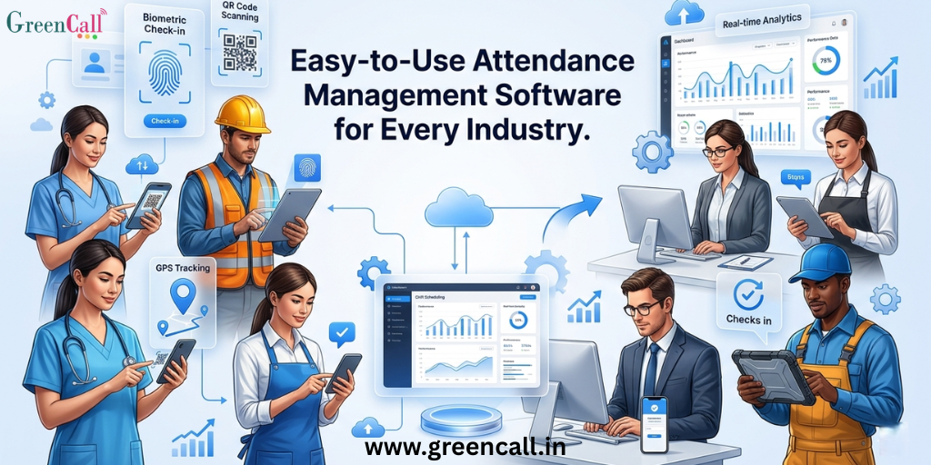 Easy-to-Use Attendance Management Software for Every Industry